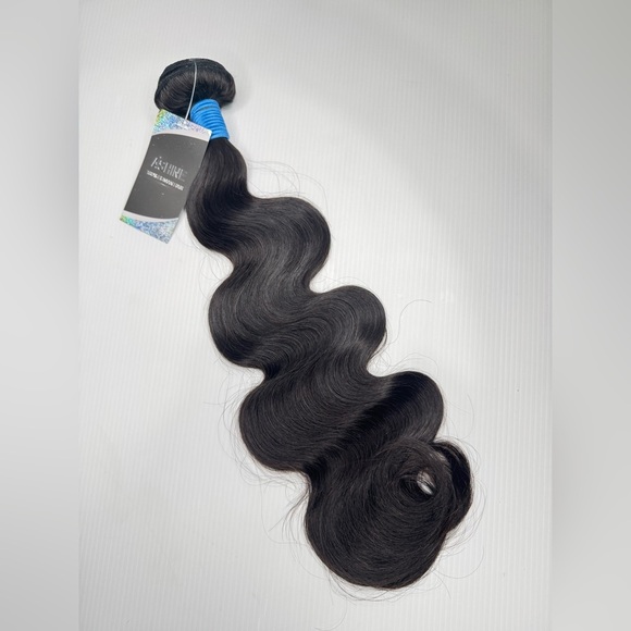 100% Unprocessed Natural Black Virgin Human hair  Body Wave Style in 20 In - Picture 1 of 5